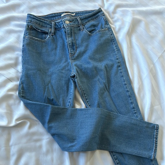 Levi’s high rise skinny blue jeans - Picture 1 of 5